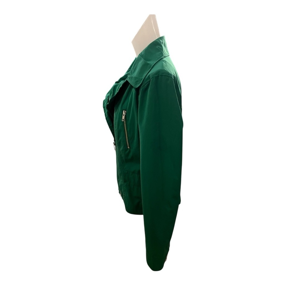 Express Y2K Vibrant Green Bomber Jacket size M - Picture 3 of 8